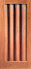 WDMA 42x80 Door (3ft6in by 6ft8in) Exterior Mahogany Single Door Hand Carved One-Panel 1