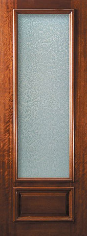 WDMA 42x96 Door (3ft6in by 8ft) Exterior Mahogany 42in x 96in 3/4 Lite Portobello Door 1