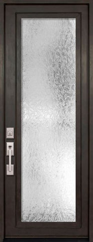 WDMA 42x96 Door (3ft6in by 8ft) French 42in x 96in Full Lite Single Privacy Glass Entry Door 1