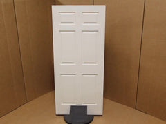 WDMA 48x80 Door (4ft by 6ft8in) Interior Swing Woodgrain 80in Colonist Hollow Core Textured Double Door|1-3/8in Thick 3
