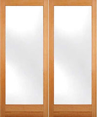 WDMA 48x80 Door (4ft by 6ft8in) French Fir 1-3/4in Exterior Double Door 80in 1