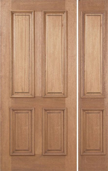 WDMA 48x80 Door (4ft by 6ft8in) Exterior Mahogany Martin Single Door/1side 1