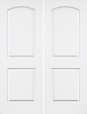 WDMA 48x96 Door (4ft by 8ft) Interior Barn Smooth 96in Caiman Solid Core Double Door|1-3/4in Thick 1