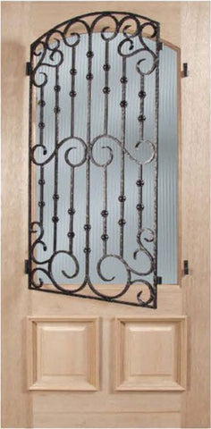 WDMA 54x80 Door (4ft6in by 6ft8in) Exterior Teak Bellasara Mahogany Single Door/2side 2