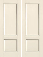 WDMA 64x96 Door (5ft4in by 8ft) Exterior Smooth 8ft 2 Panel Square Top Star Double Door 1