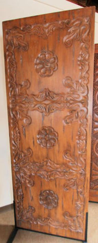 WDMA 72x84 Door (6ft by 7ft) Exterior Mahogany Spanish Style Hand Carved Double Door in Solid  2