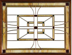 WDMA 74x80 Door (6ft2in by 6ft8in) Exterior Mahogany Woodring Leaded Glass Single/2Sidelight Tuscany 3