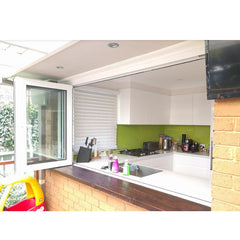 WDMA aluminium bi-folding window