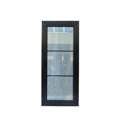 WDMA Aluminium Extrusion Office Casement Swing Stained Tinted Door With Glass In Sri Lanka Price