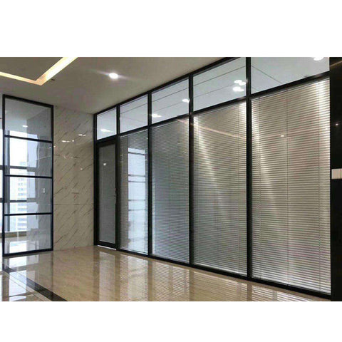 China WDMA office wall partition Aluminum office partition 