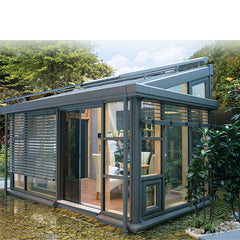 WDMA Aluminium Glass Sunroom For Solarium