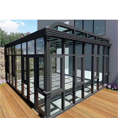 China WDMA Curved Glass Sunrooms