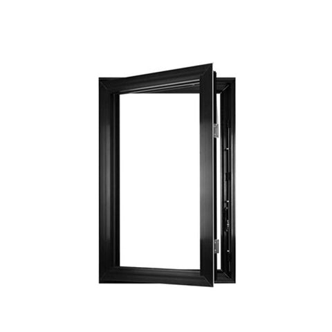 China WDMA glass window wood grain window Aluminum Casement Window 
