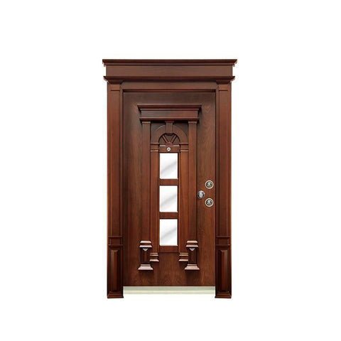 China WDMA single wooden door design Wooden doors 