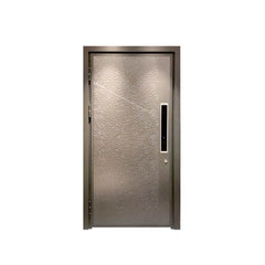 WDMA luxury aluminium door Aluminum Casting Door 