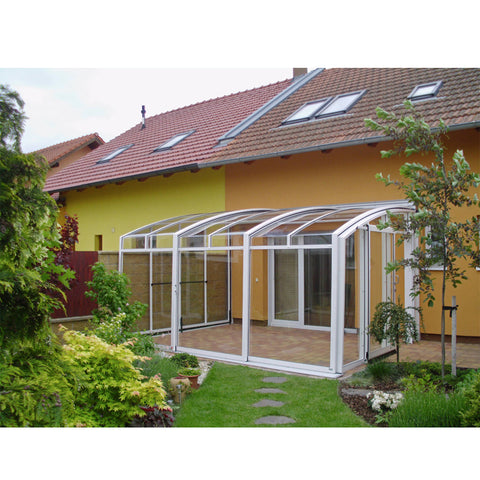 WDMA Metal Glass Greenhouse Extension Sunroom