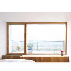 WDMA New Products Toughened Glass Aluminium Round Window Half Round Windows Casement Alu Wood Windows