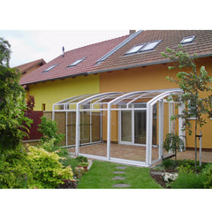 China WDMA curved glass sunrooms