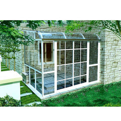 China WDMA prefabricated glass sunroom Aluminum Sunroom 