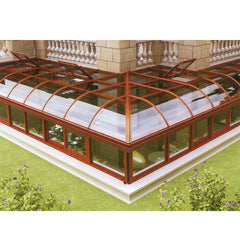 China WDMA prefabricated conservatory Aluminum Sunroom 