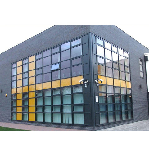 WDMA Types Of Metal Steel Structure Glass Curtain Wall Window Wall Systems