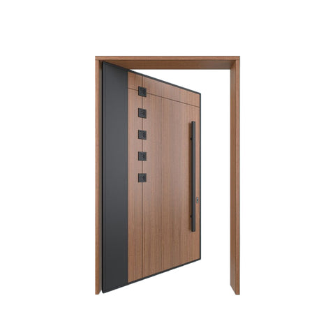 WDMA Us Villa Main Door Pivot Modern Design Exterior Door