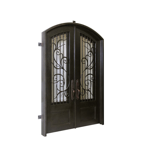 WDMA Wrought Iron Entry Door Exterior Front Door Designs For House