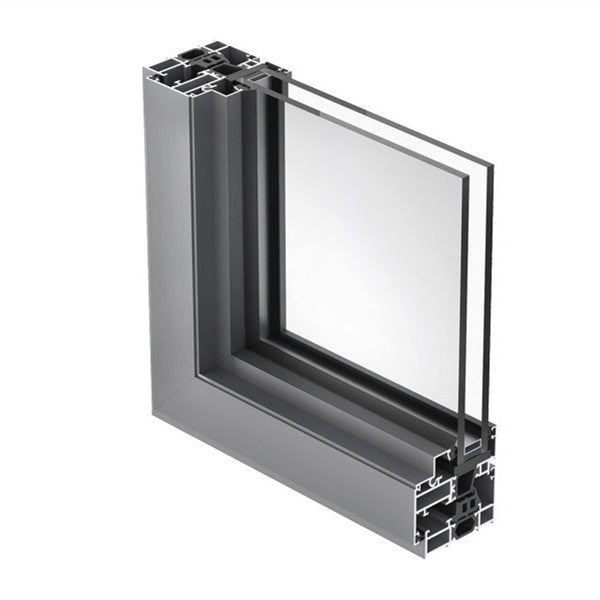 window and door standard aluminum extrusion for double glass aluminum window frame on China WDMA